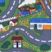 Ottomanson Jenny Grey Base Educational City Life Road Traffic Non-Slip Area Rugs For Kids   550178059